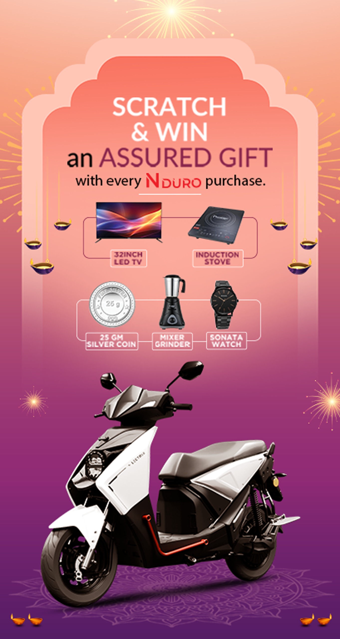 Lectrix NDuro Scratch and Win offer